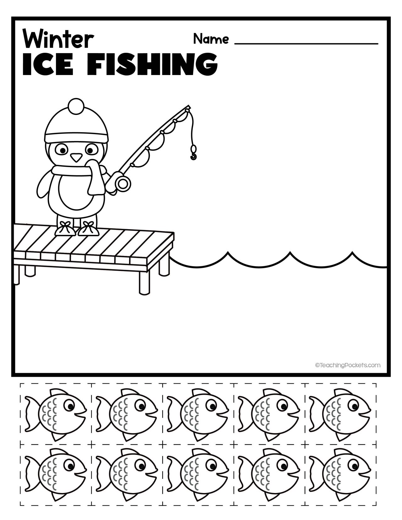 January Errorless Worksheets for Preschool – Teaching Pockets