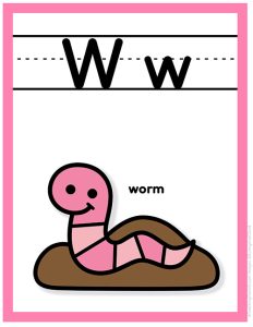 Free Simple Alphabet Posters for Kids – Teaching Pockets